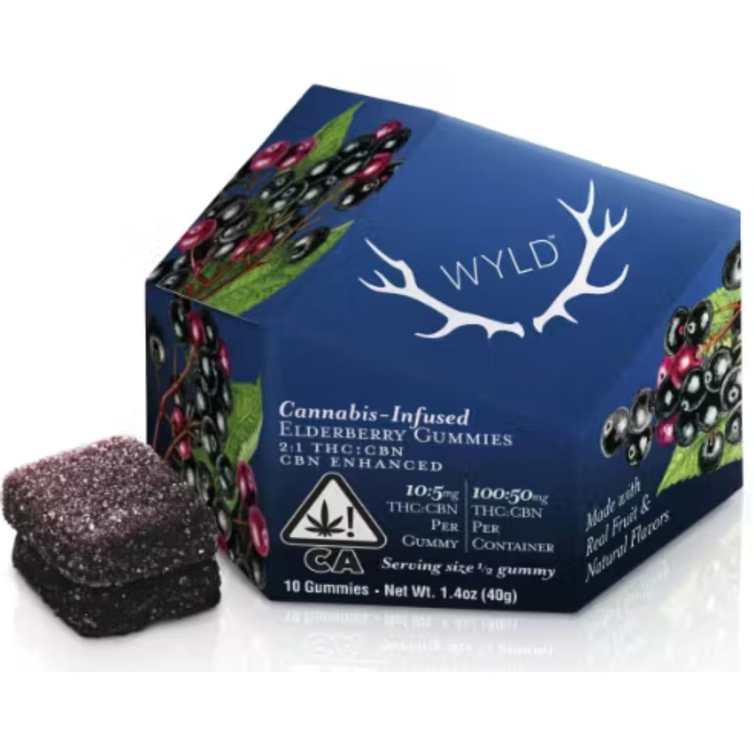 Edible: Elderberry (2:1 CBN) - 100mg