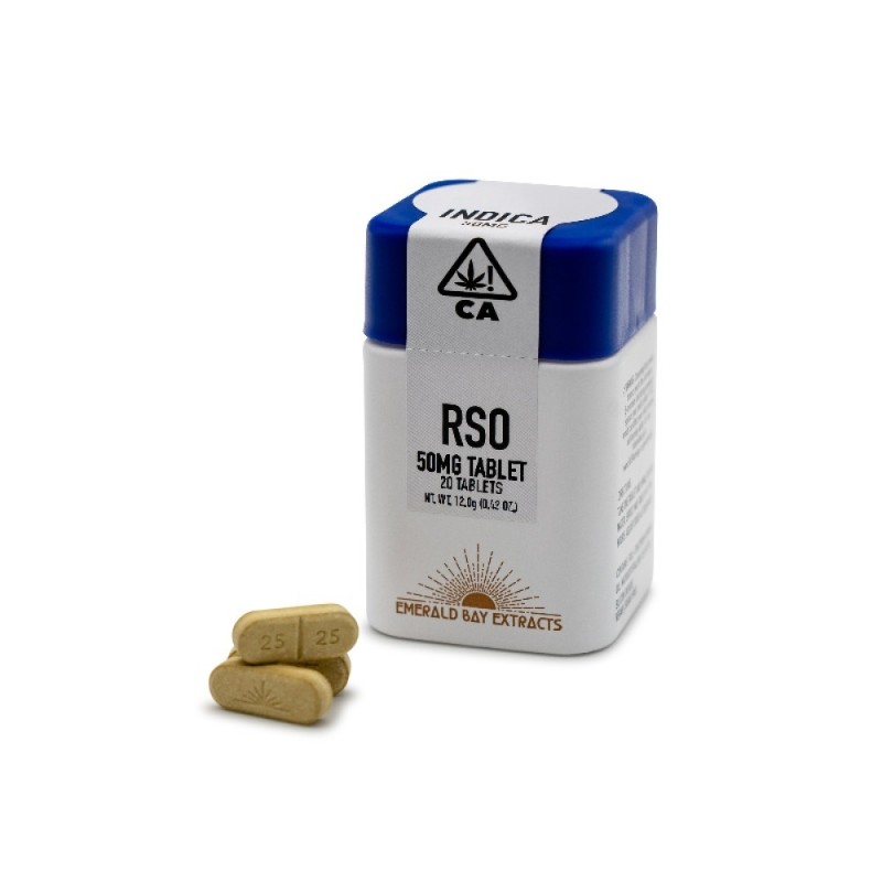 Emerald Bay Sour Tangie (S) RSO 25mg Tablet 40ct 1000mg