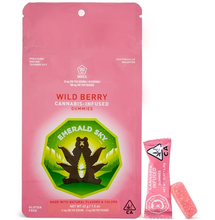 Edible: Wild Berry (Gummies)  - 100mg