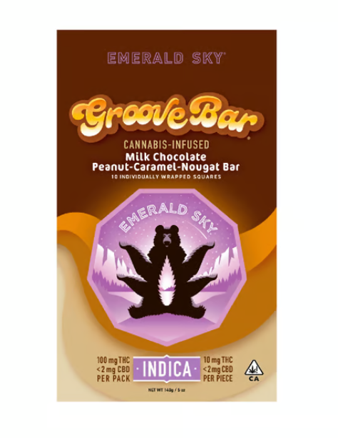 Emerald Sky Live Rosin Groove Bar 10pk Indica