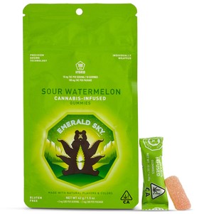 Edible: Sour Watermelon (Gummies)  - 100mg