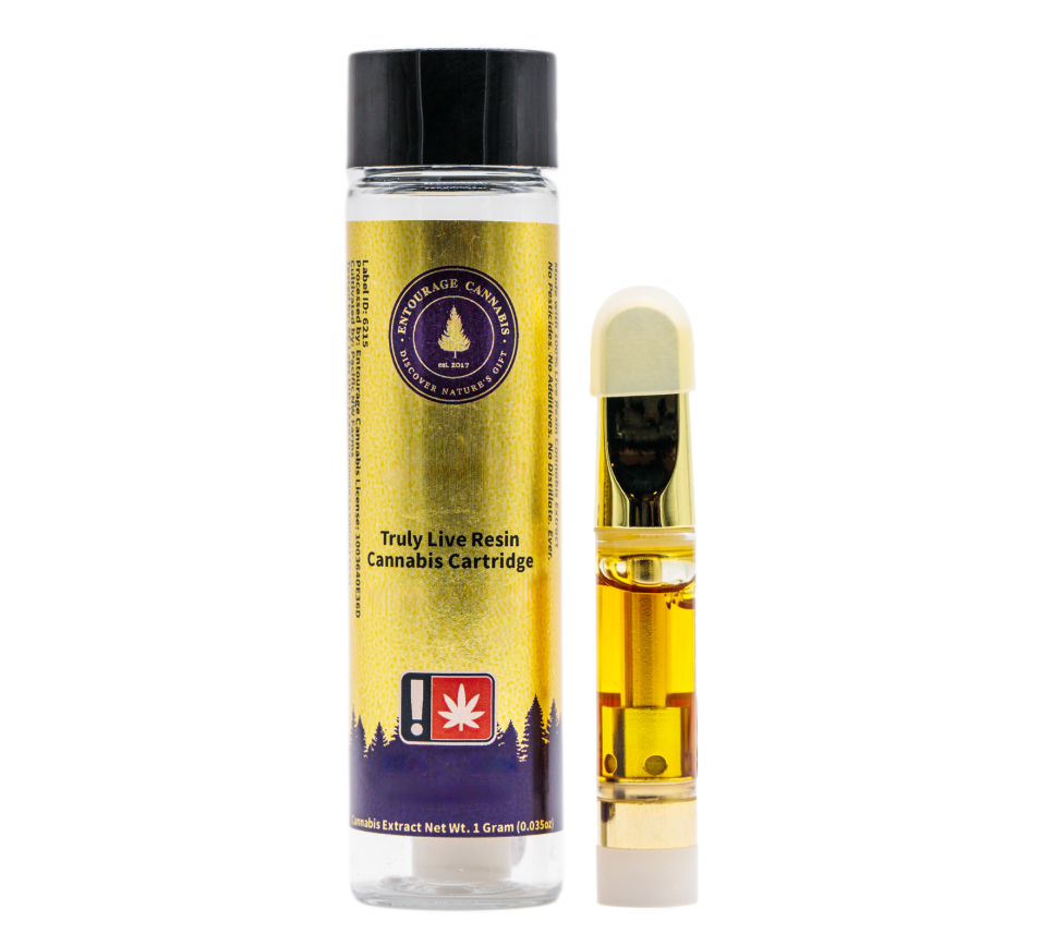 Entourage Death Star Live Resin Cartridge 1g