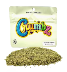 CRUMBZ: Indica SpaceDust 7g - Kief Infused Indoor Pre-Ground (I)