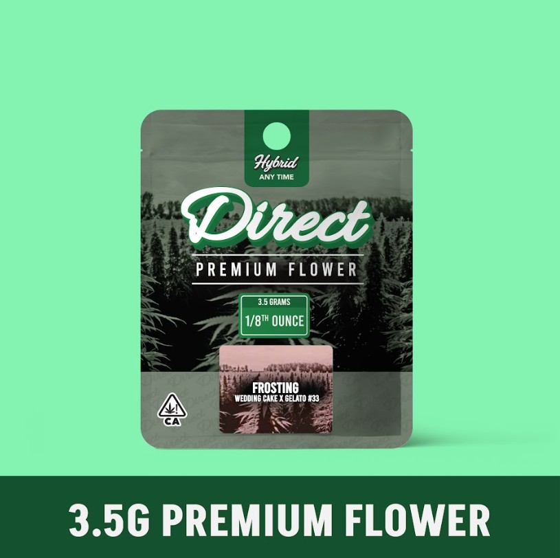 DIRECT: Frosting 3.5g- Greenhouse Flower (H)