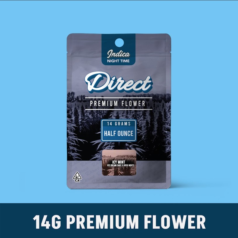 DIRECT: Icy Mint 14g - Greenhouse Flower (I)
