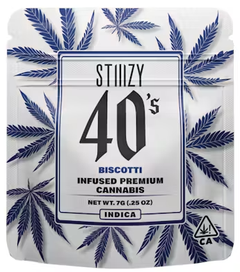 STIIIZY: Biscotti 7g - 40's Infused Flower (I)