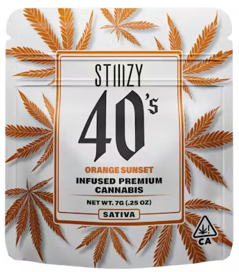 STIIIZY: Orange Sunset 40's Infused Flower 7g (S)