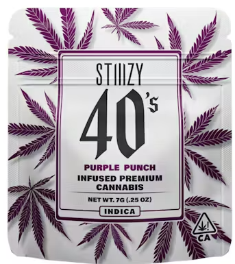 STIIIZY: Purple Punch 7g - 40's Infused Flower (I)