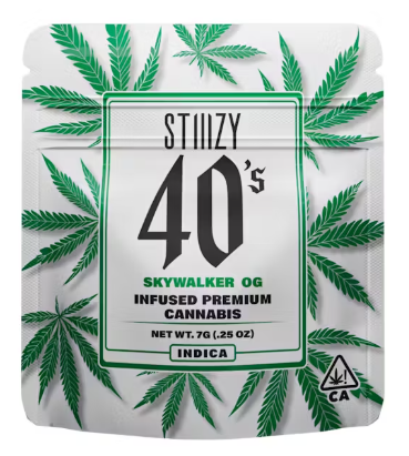 STIIIZY: Skywalker OG 7g - 40's Infused Flower (I)