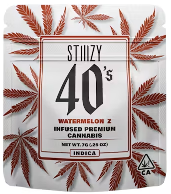 STIIIZY: Watermelon Z 7g - 40's Infused Flower (I)