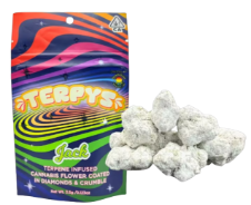 TERPYS: Jack Diamond, Crumble, & Terpene Infused Flower 3.5g (S)