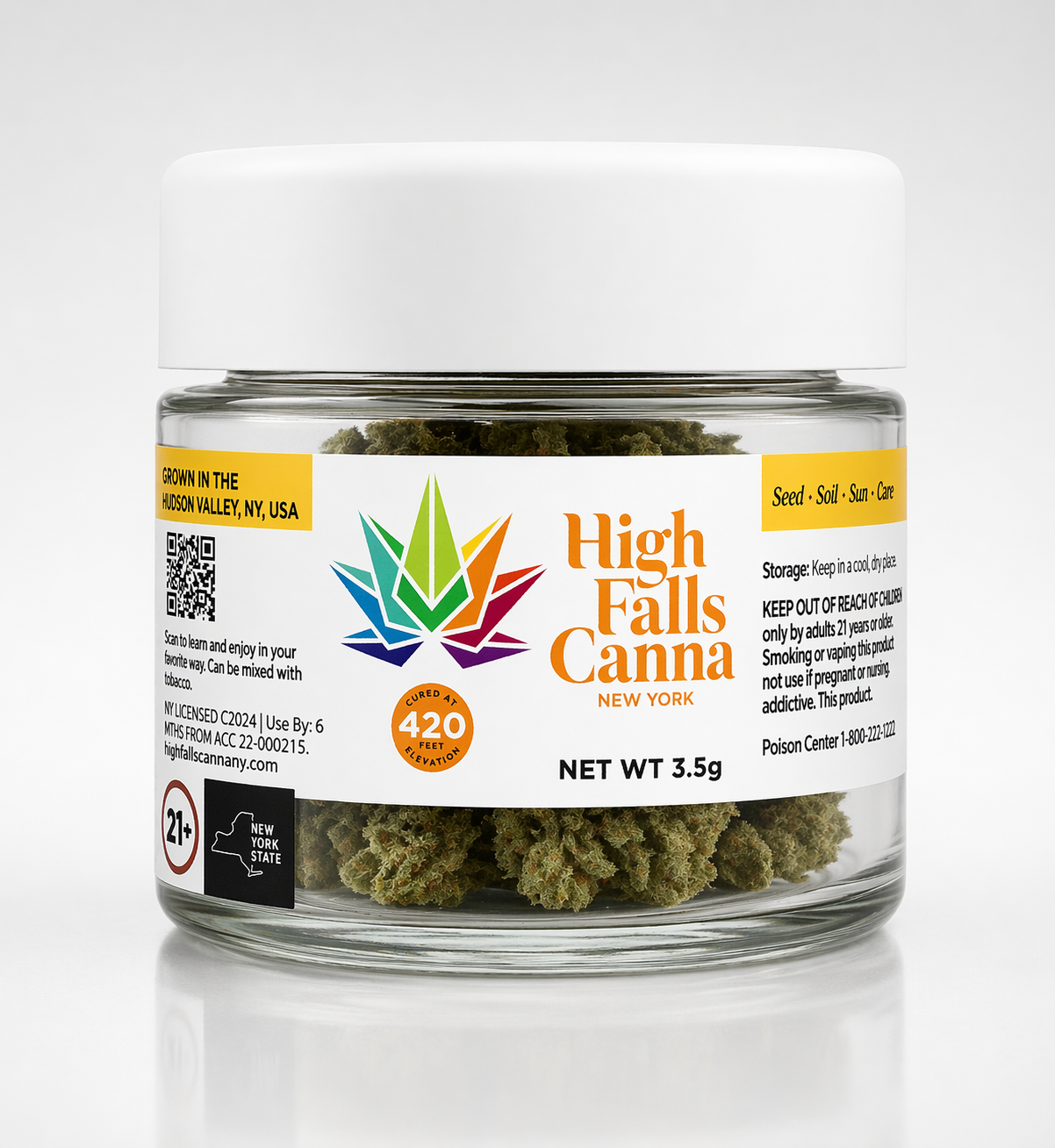 HIGH FALLS CANNA | G13 GENIUS HV | 3.5G