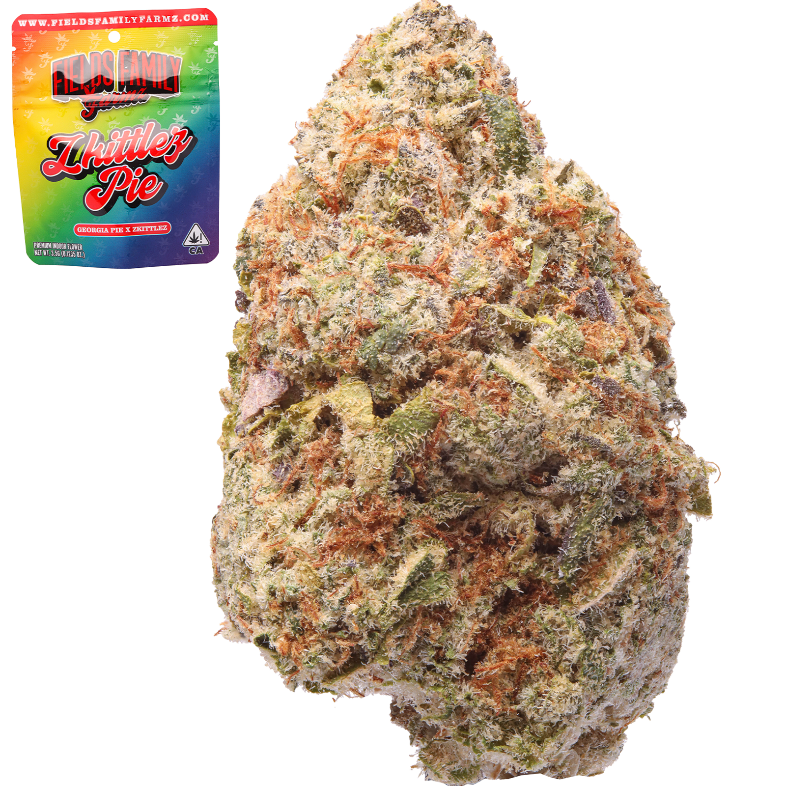 Fields Family Farmz Zkittlez Pie Flower Strain (indica), 3.5g