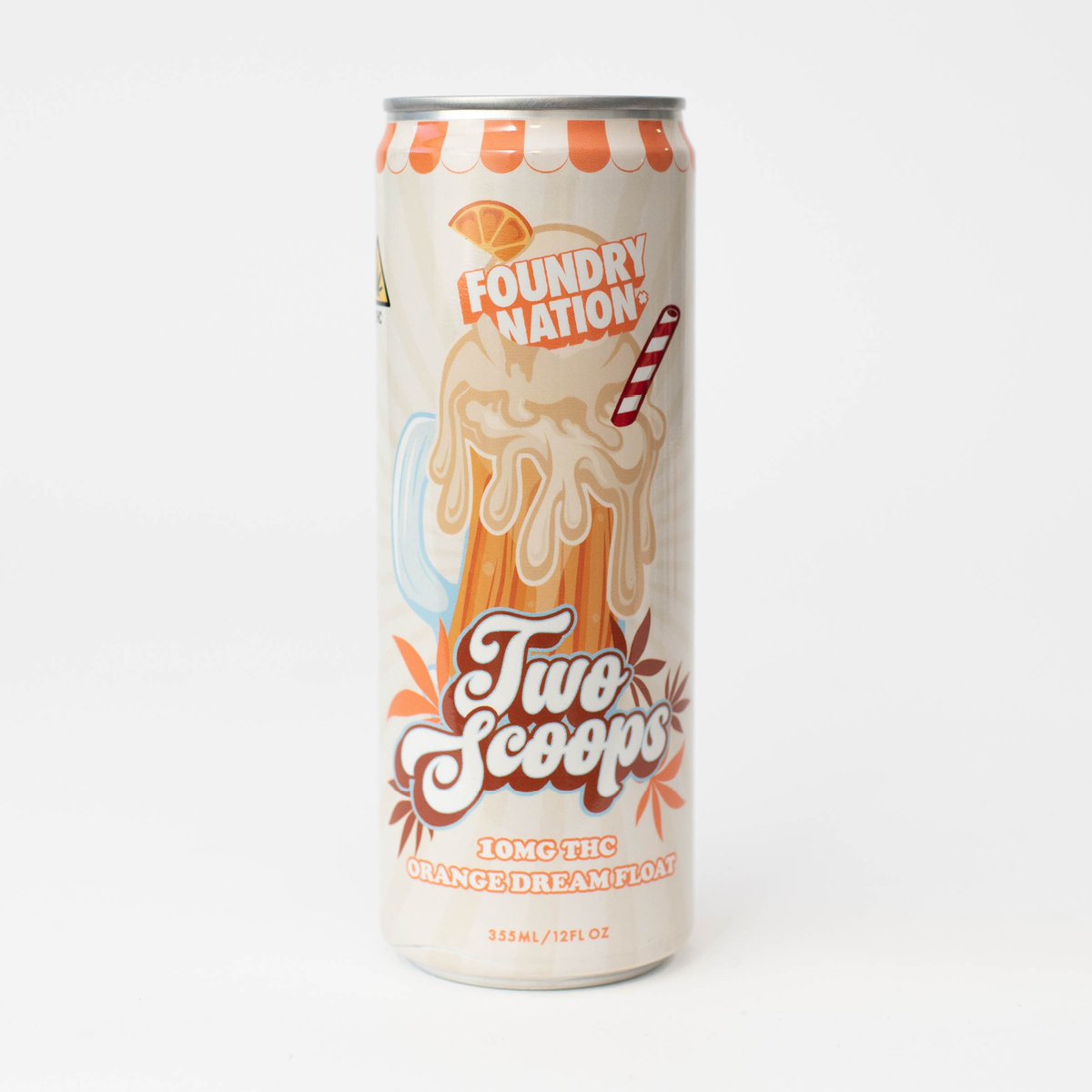 Foundry | 10mg Two Scoops Soda | Orange Dream Float
