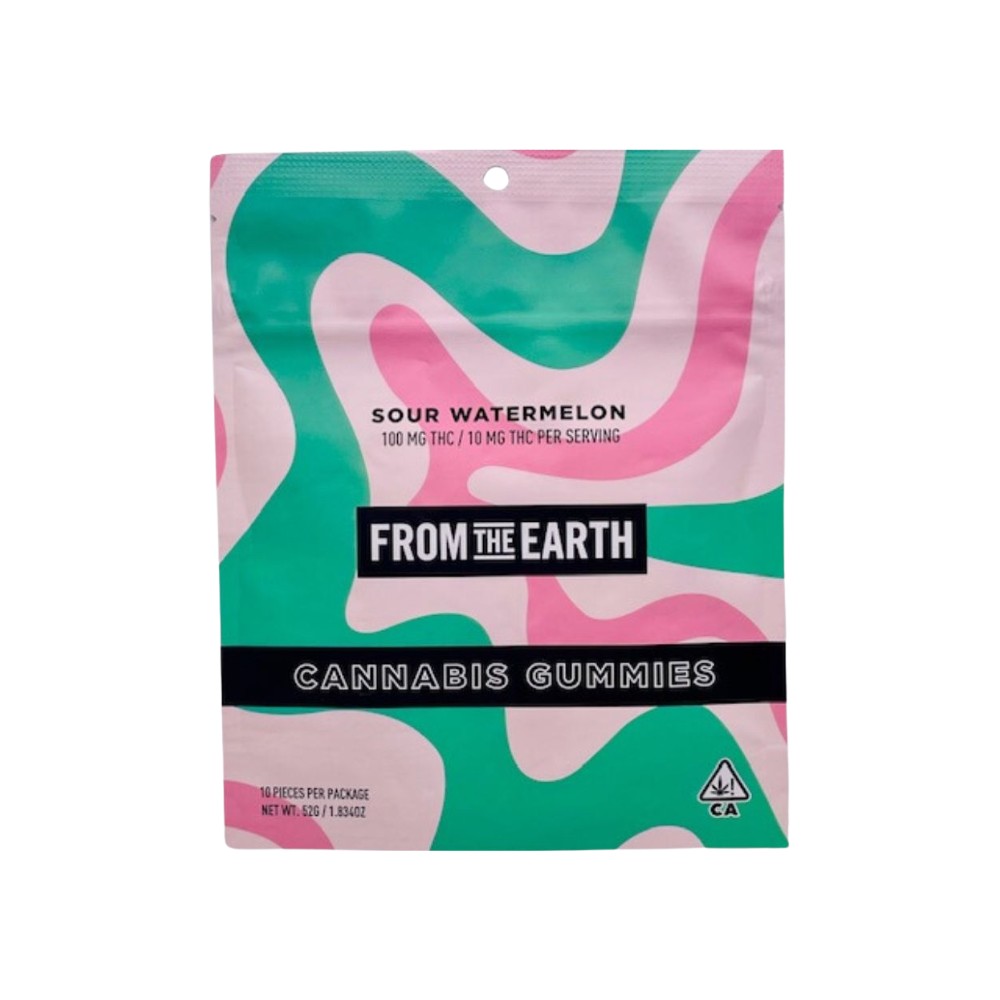 SOUR WATERMELON 100MG - FROM THE EARTH