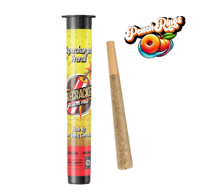 Peach Rings 1g Infused Preroll