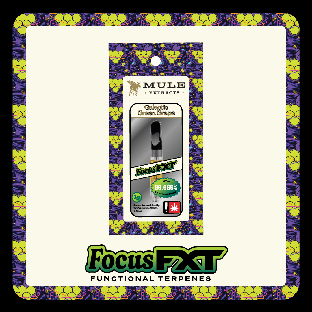 Mule | Cart Flavor 1g | Galactic Green Grape