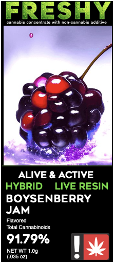Boysenberry Jam, Live Resin + Botanical Terpenes, 1g