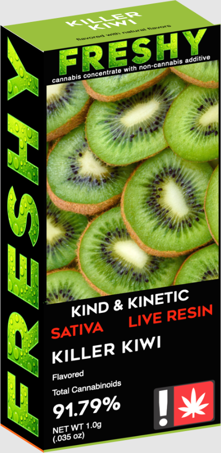 Killer Kiwi, Live Resin + Botanical Terpenes, 1g