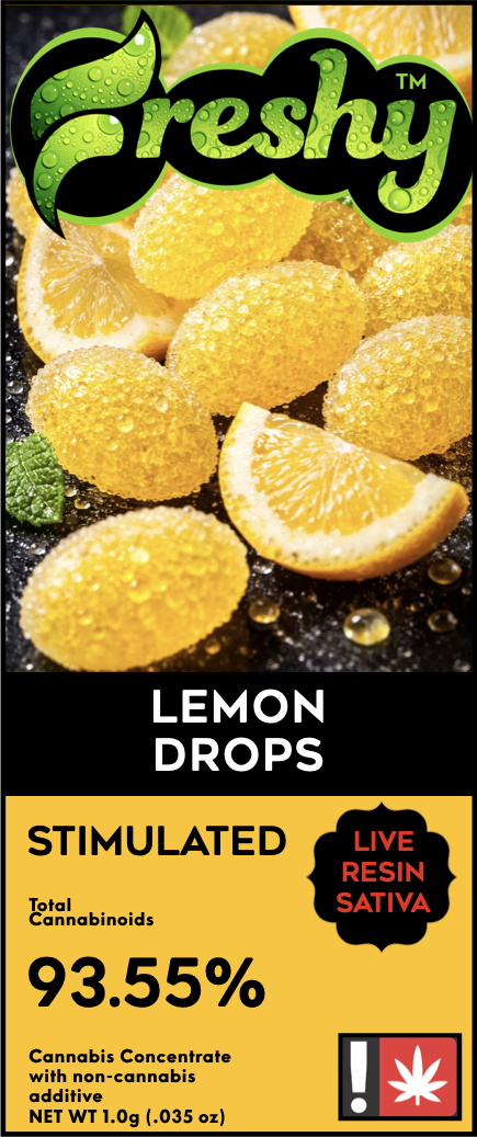 Lemon Drops, Live Resin + Botanical Terpenes, 1g