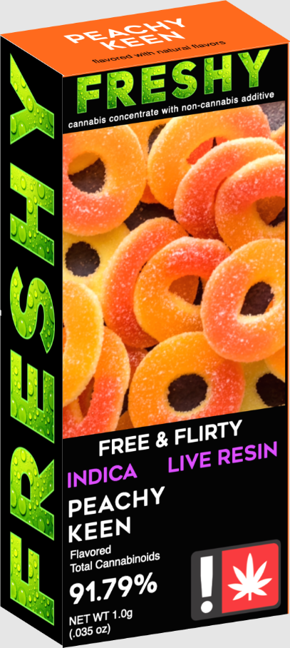 Peachy Keen, Live Resin + Botanical Terpenes, 1g