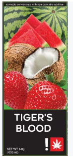 Tigers Blood, Live Resin + Botanical Terpenes, 1g