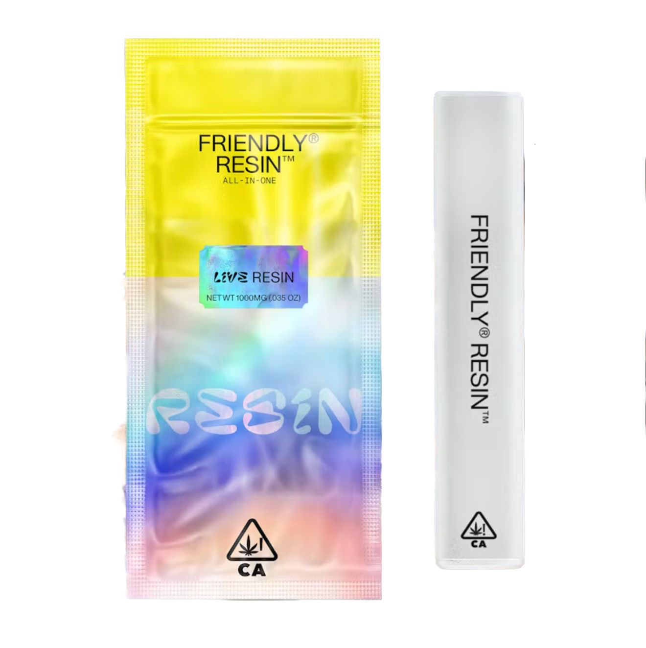 Friendly Brand Mango Pina Colada Live Resin All-In-One Vapes Strain ...