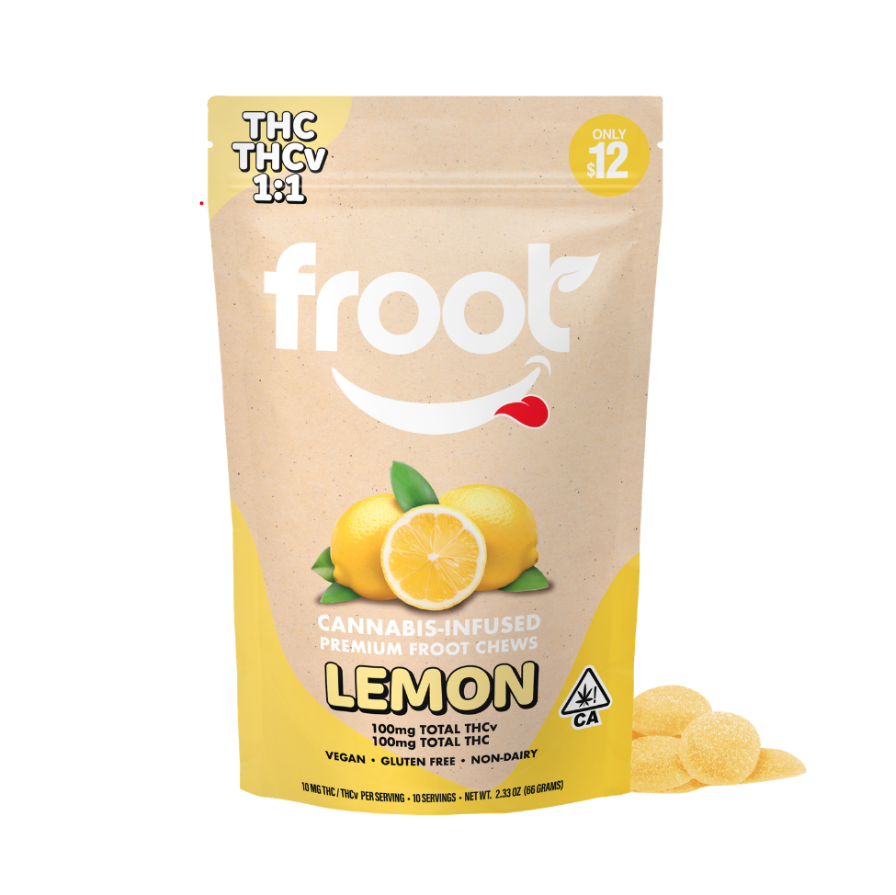 Froot Gummies 1:1 THC:THCV Lemon