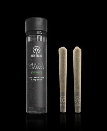 High peaks | Sasquatch Breath | 2pk Pre-Roll | 1.5G Hybrid