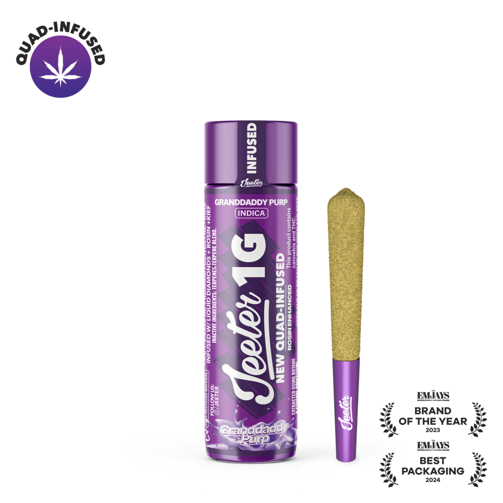 Jeeter Joint XL | Quad-Infused - Granddaddy Purp