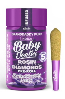 Jeeter Baby .5g Granddaddy Purp Preroll 5pk