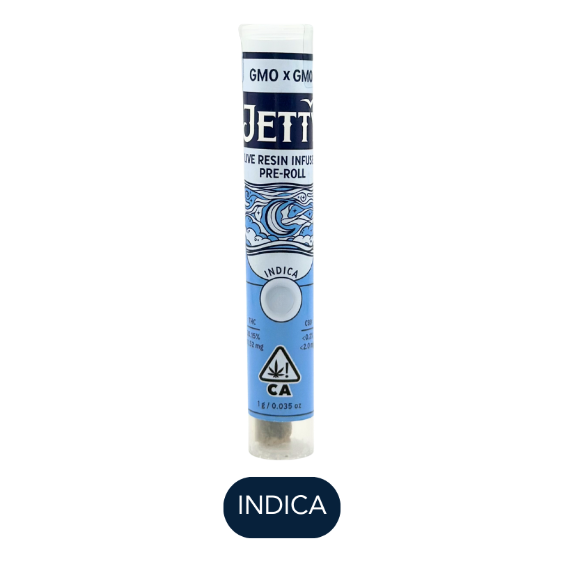 Jetty - Live Resin - GMO x GMO - Infused Preroll - 1.0g