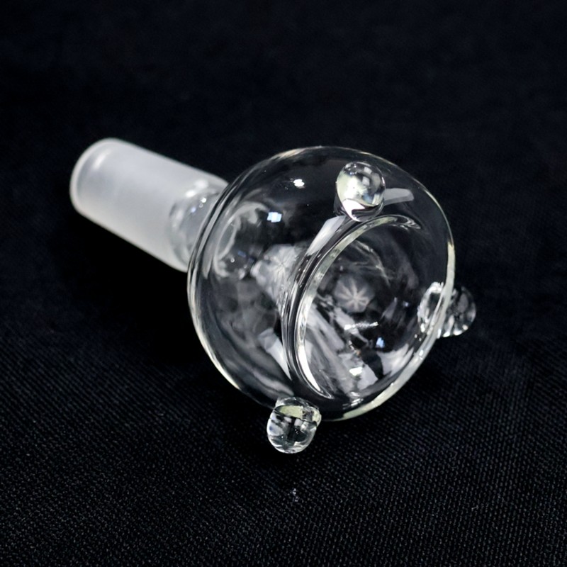 14mm Clear Glass Bowl Male