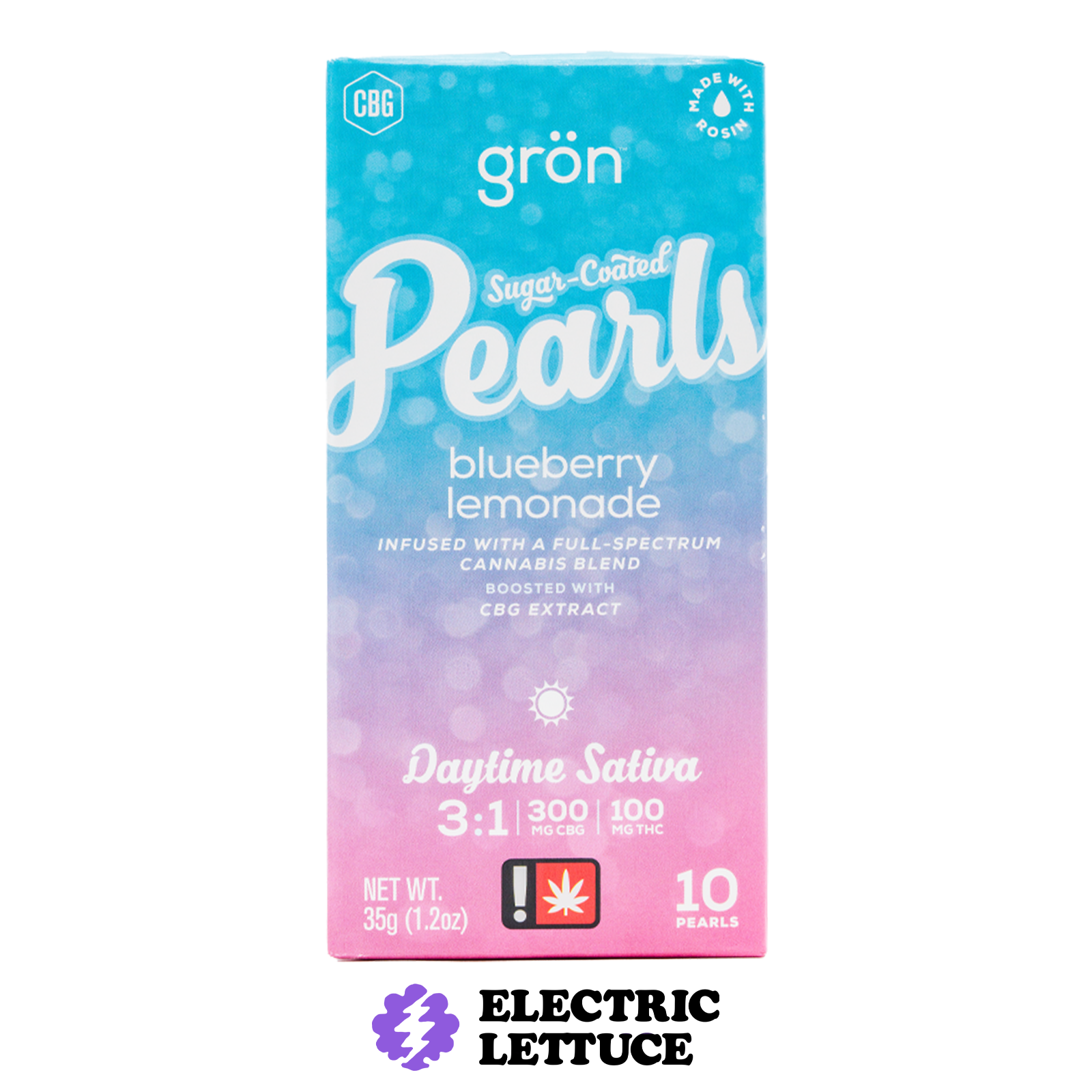 Gron 3:1 Blueberry Lemonade Pearls 100mg