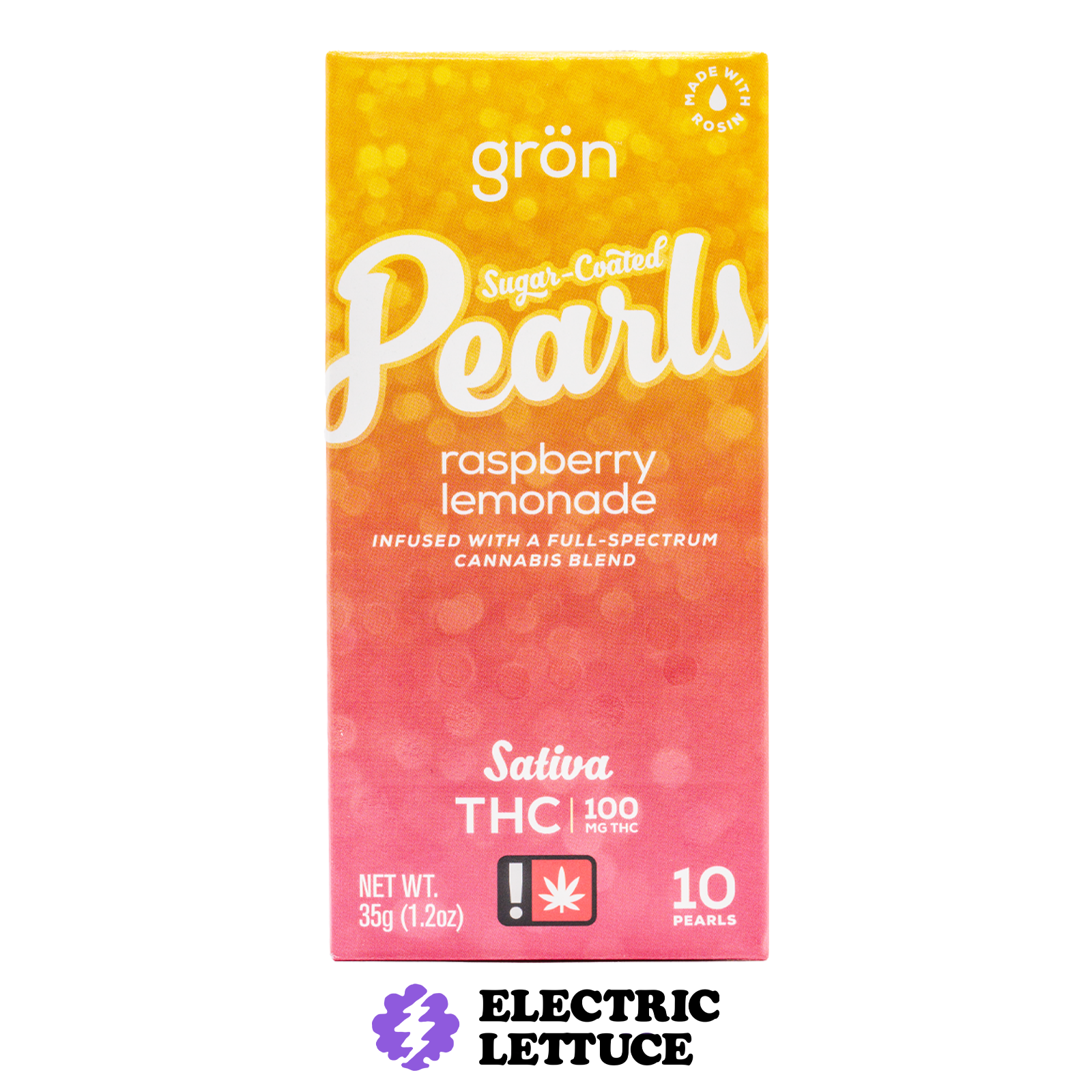 Gron Raspberry Lemonade Pearls 100mg