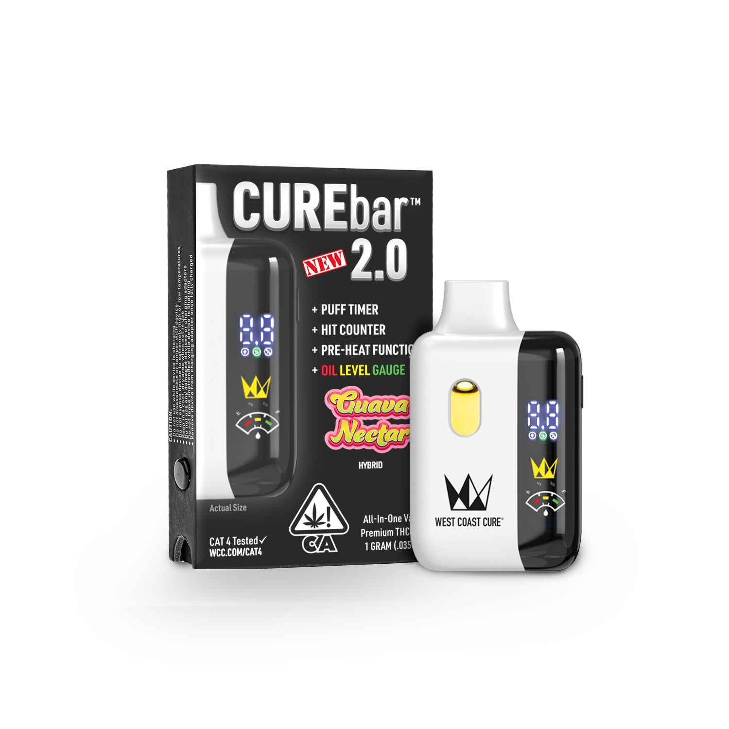 WCC | Disposable | CUREbar | Guava Nectar | 1g