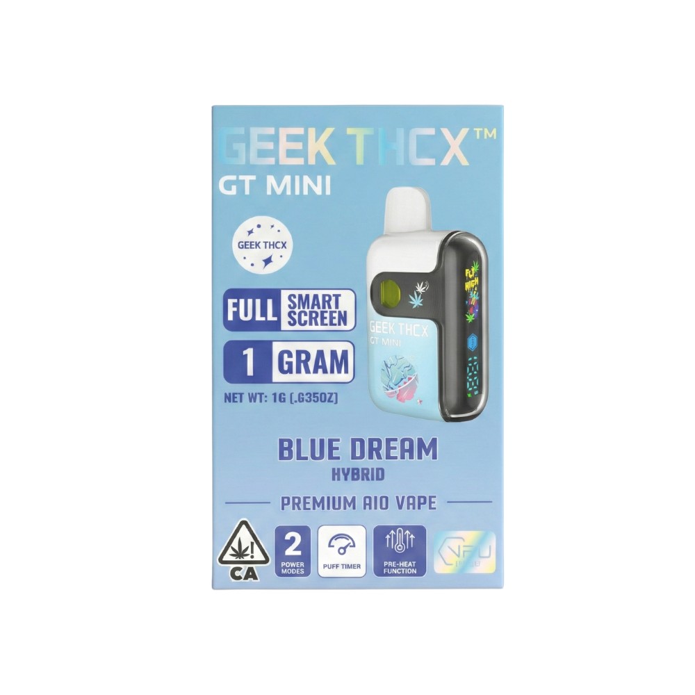 BLUE DREAM ALL IN ONE DISPOSABLE BAR 1G - GEEK THCX