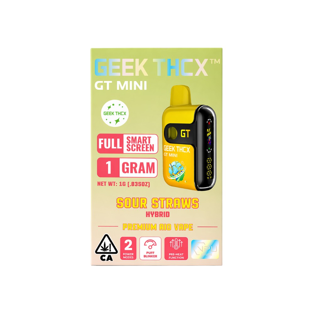 Geek THCx: Sour Straws - Geek Thcx