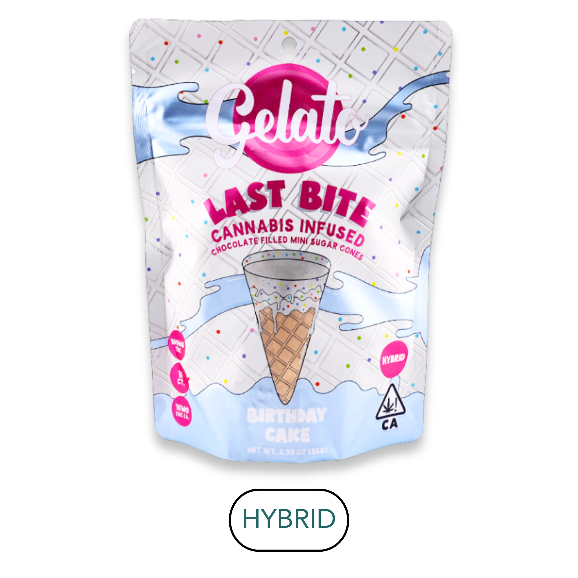 Gelato - Last Bite - Birthday Cake - Edible - 100mg