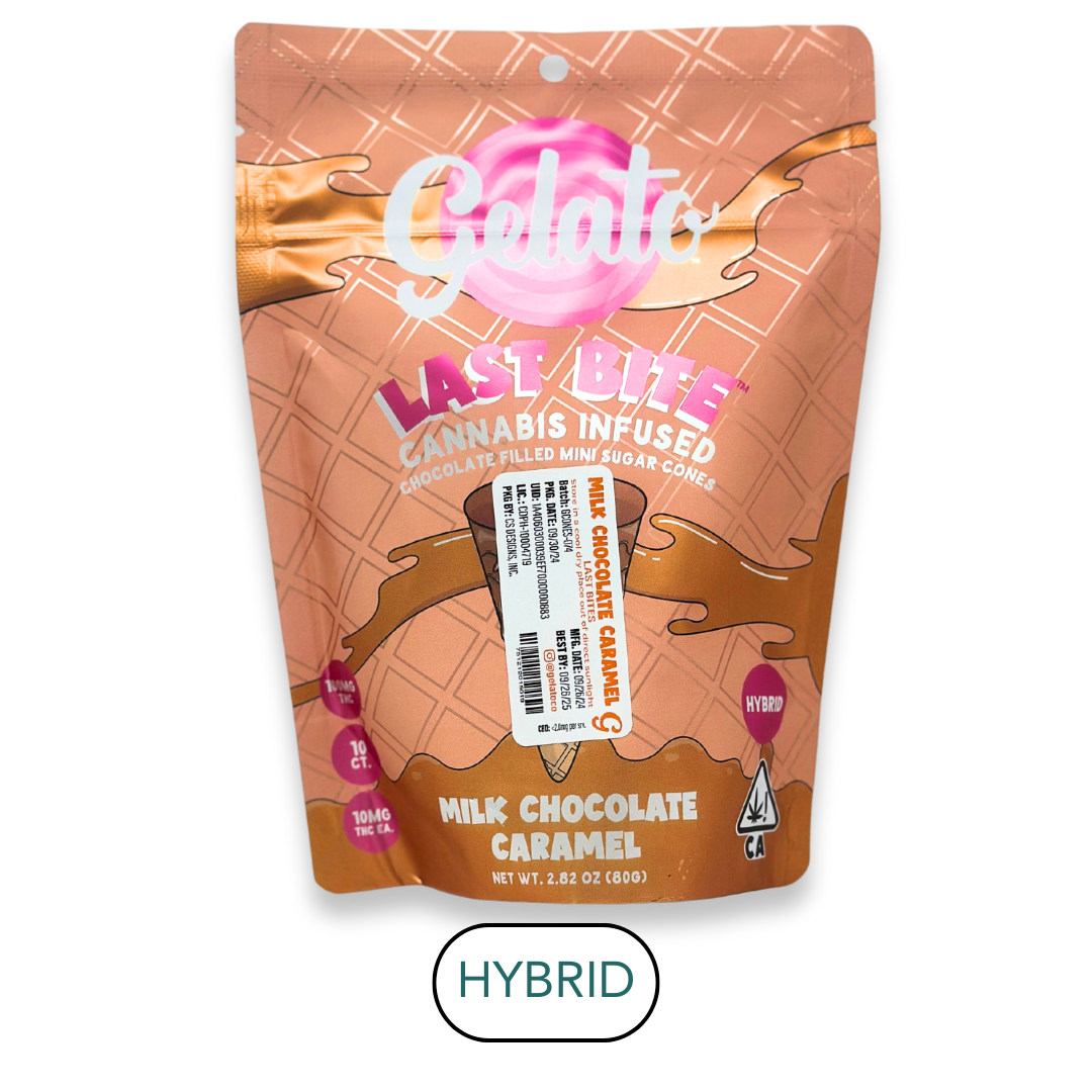 Gelato - Last Bite - Milk Chocolate Caramel - 10pk - 100mg