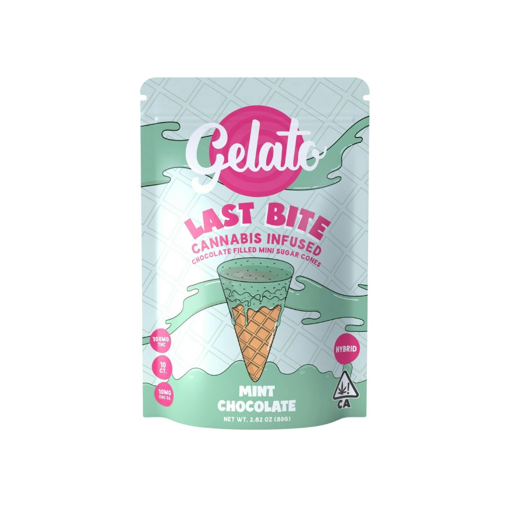 Gelato Seeds — Last Bite - Mint Mini Cones - Gelato