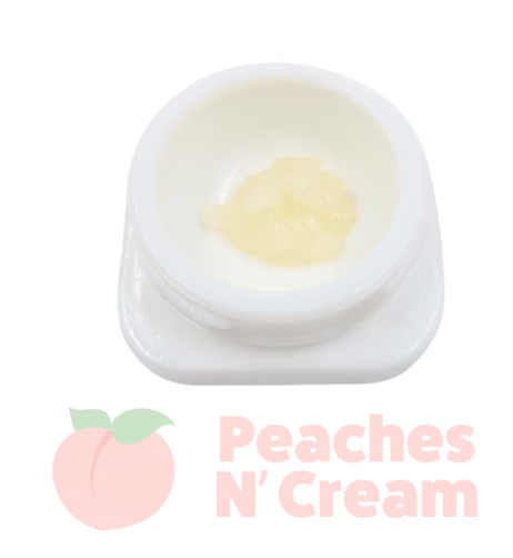 Glazed Peaches N' Cream 1g Wax