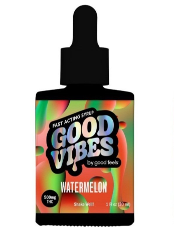 Watermelon Fast-Acting Liquid Gummies Syrup | 500mg