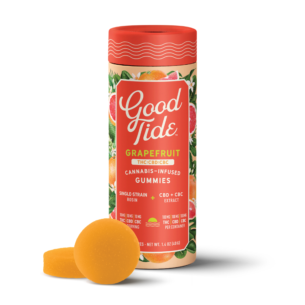 Edibles | Good Tide | Grapefruit 1:1:1 | 10pk | 100mg