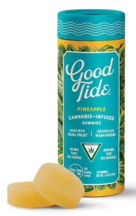 Edibles | Good Tide | Pineapple | 10pk | 100mg