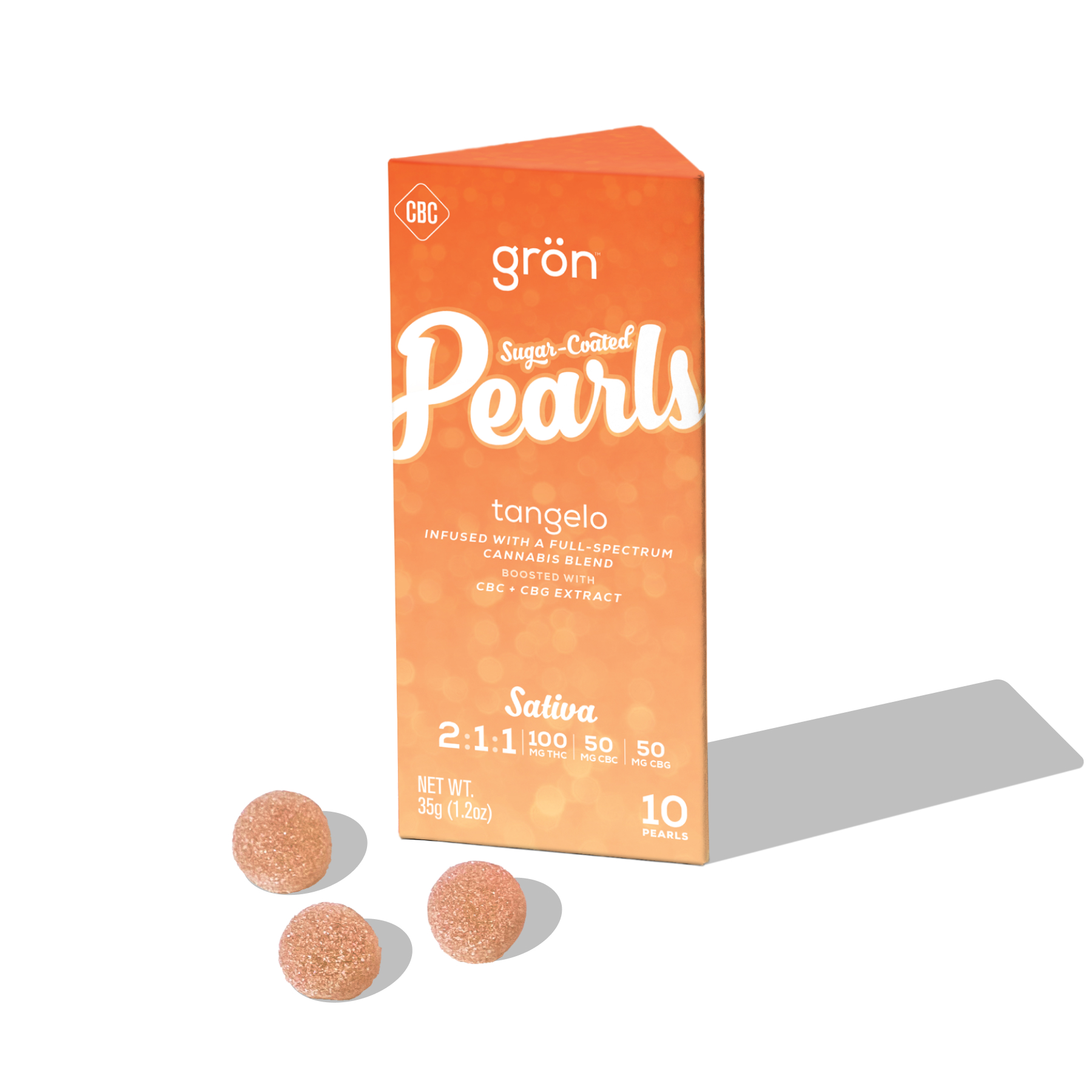 Tangelo 2:1:1 THC:CBG:CBC 10pk | 100mg