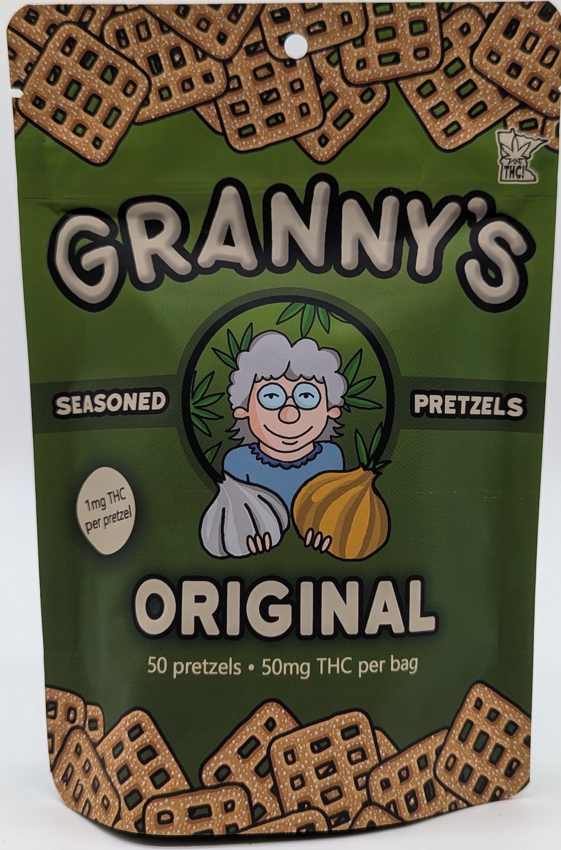 Granny's | Original Pretzels | 50mg THC