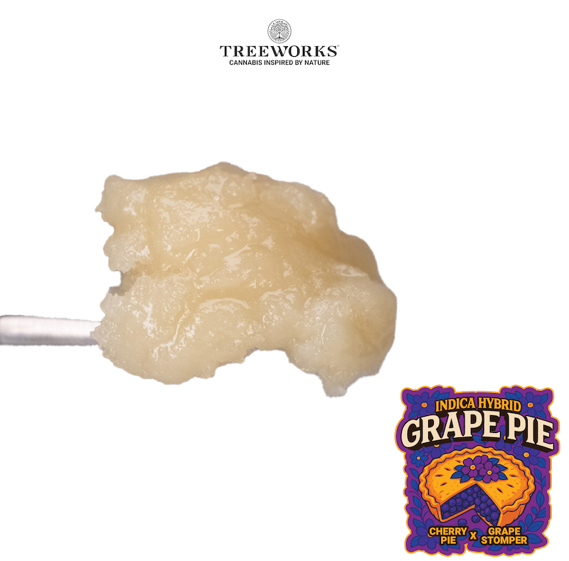 Treeworks Grape Pie 1g Live Rosin