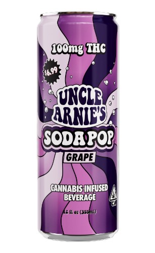 Uncle Arnie's Grape Sodapop 100mg