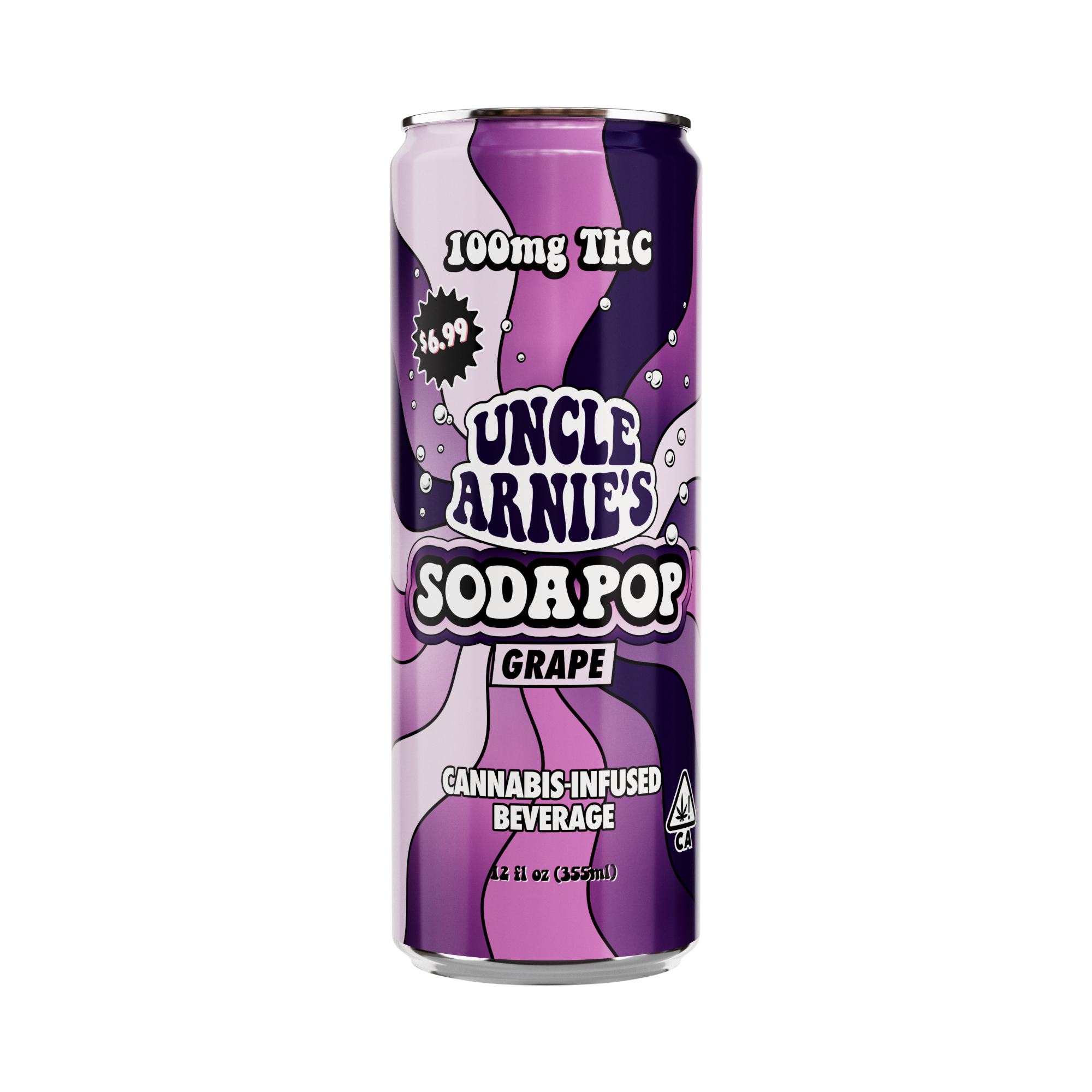 Uncle Arnie's | Soda Pop | Grape | 100mg
